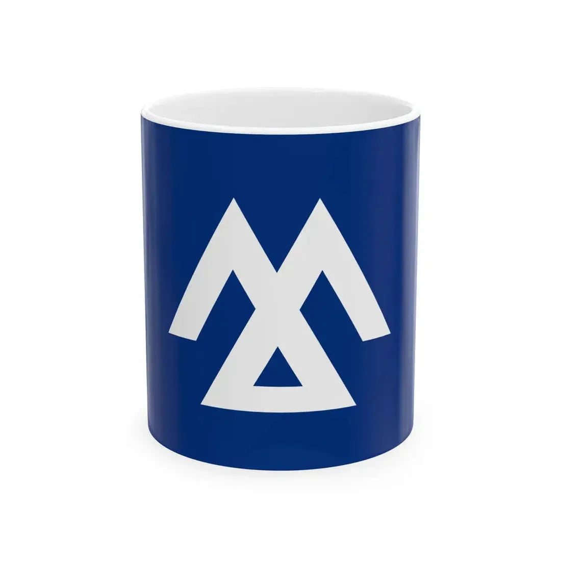 Flag of Minamishinano Nagano 1975-2005 (Japan) White Coffee Mug 11oz - Go Mug Yourself