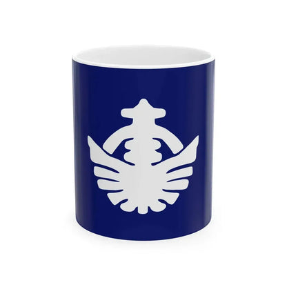 Flag of Minamitane Kagoshima (Japan) White Coffee Mug 11oz - Go Mug Yourself