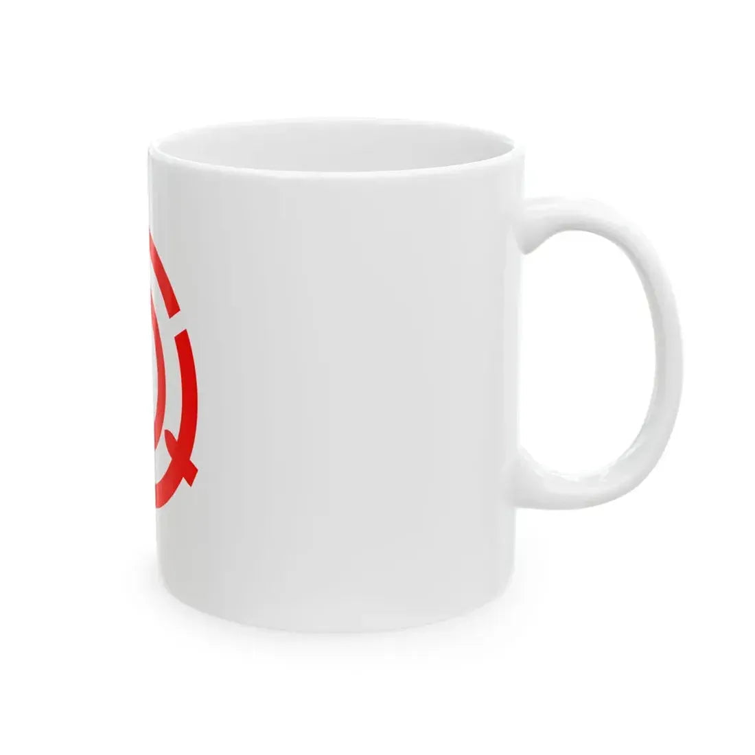 Flag of Minano Saitama (Japan) White Coffee Mug - Go Mug Yourself