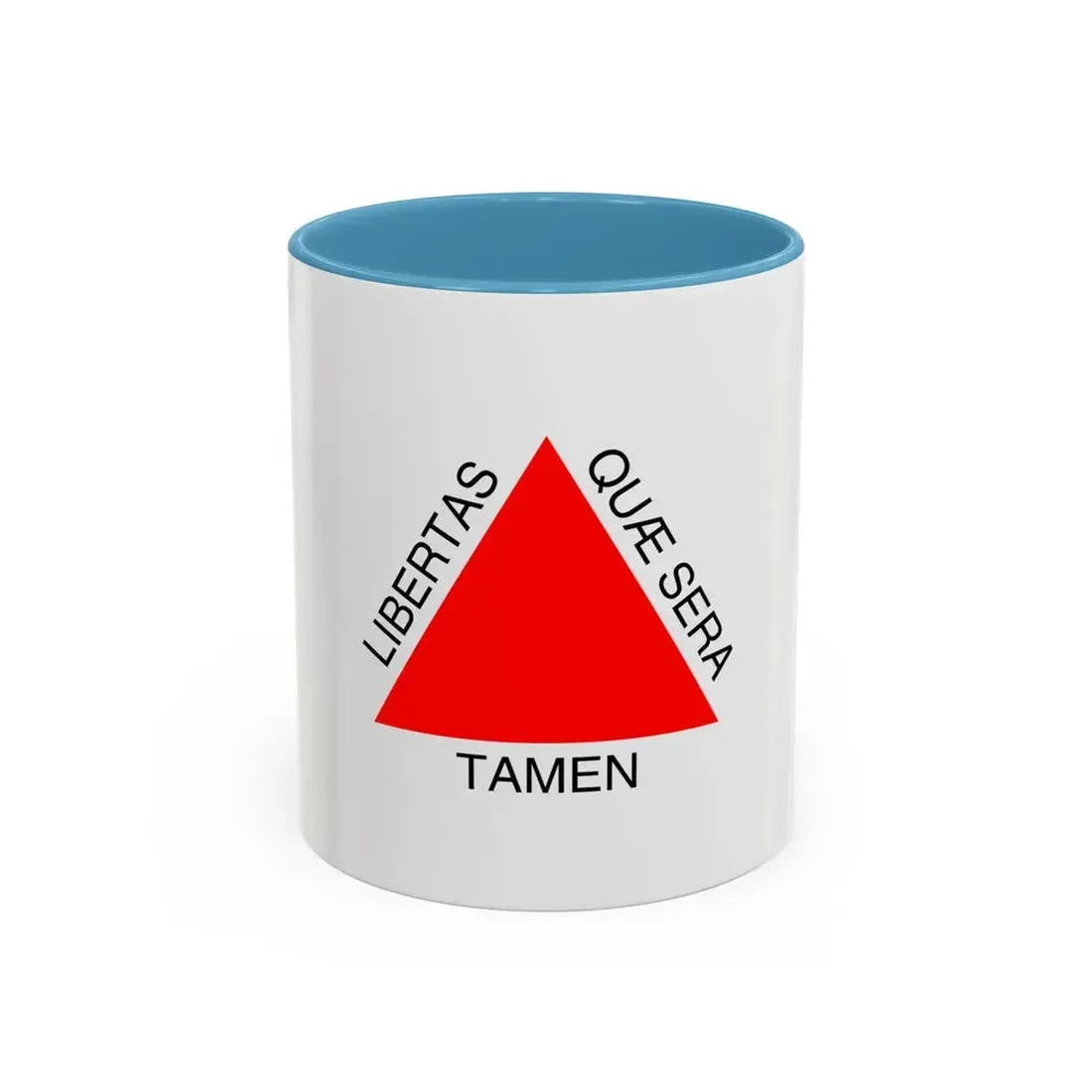 Flag of Minas Gerais Brazil - Accent Coffee Mug 11oz Light Blue - Go Mug Yourself