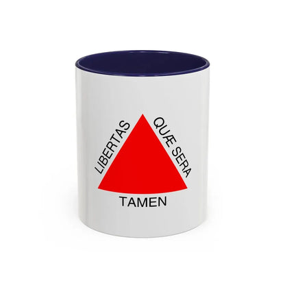 Flag of Minas Gerais Brazil - Accent Coffee Mug 11oz Navy - Go Mug Yourself