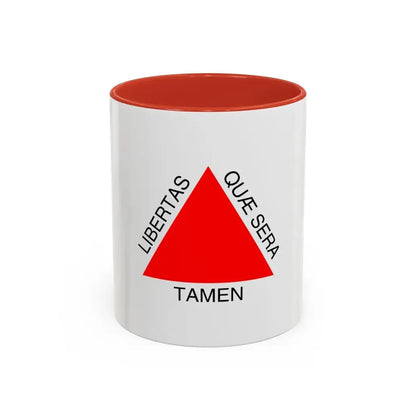 Flag of Minas Gerais Brazil - Accent Coffee Mug 11oz Red - Go Mug Yourself