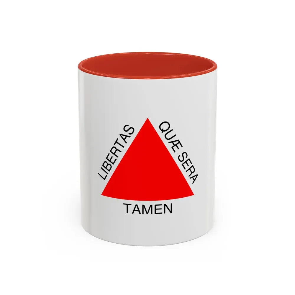 Flag of Minas Gerais Brazil - Accent Coffee Mug 11oz Red - Go Mug Yourself