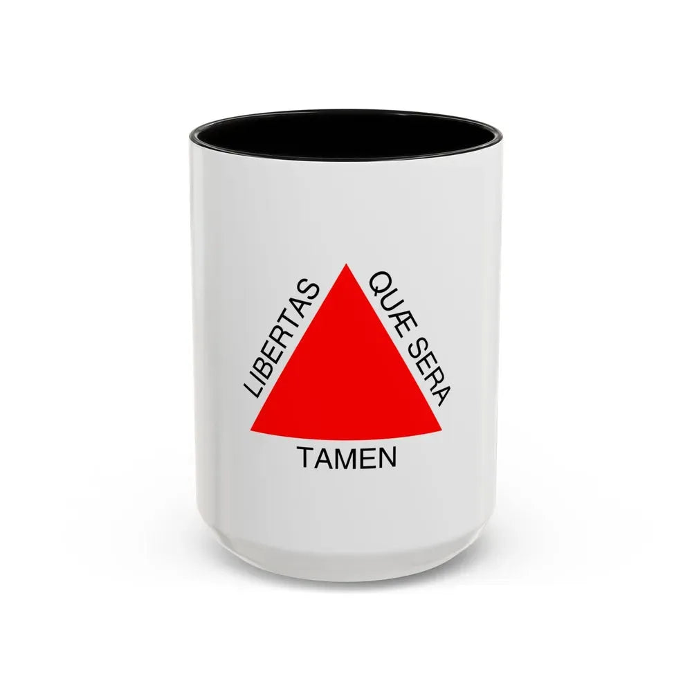 Flag of Minas Gerais Brazil - Accent Coffee Mug 15oz Black - Go Mug Yourself