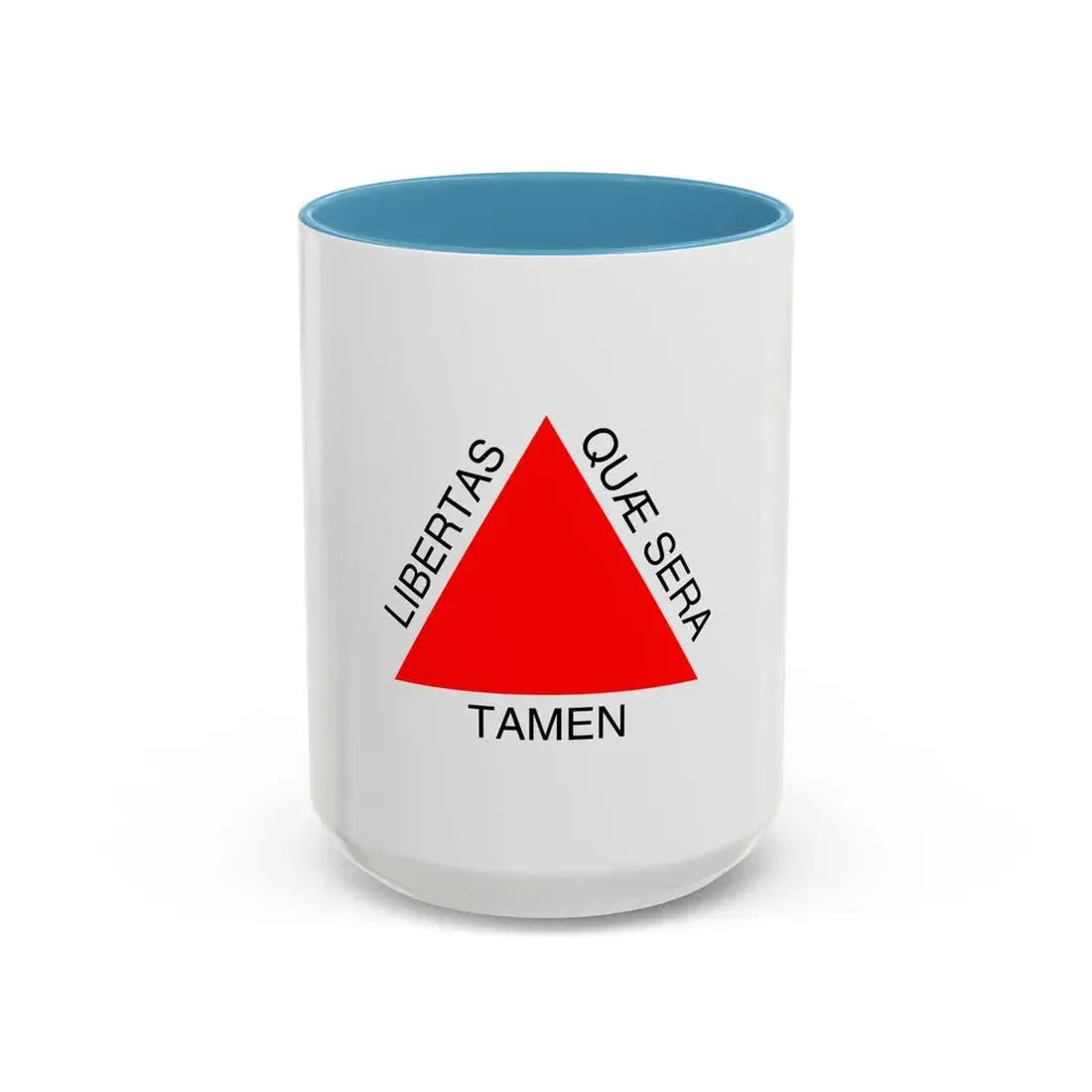 Flag of Minas Gerais Brazil - Accent Coffee Mug 15oz Light Blue - Go Mug Yourself