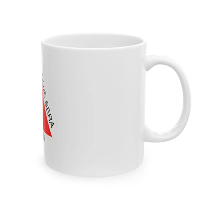 Flag of Minas Gerais Brazil - White Coffee Mug-Go Mug Yourself