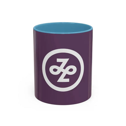 Flag of Minato Tokyo Japan - Accent Coffee Mug 11oz Light Blue - Go Mug Yourself