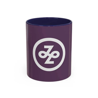 Flag of Minato Tokyo Japan - Accent Coffee Mug 11oz Navy - Go Mug Yourself