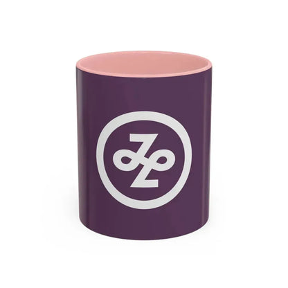 Flag of Minato Tokyo Japan - Accent Coffee Mug 11oz Pink - Go Mug Yourself