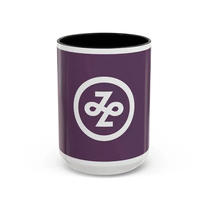 Flag of Minato Tokyo Japan - Accent Coffee Mug 15oz Black - Go Mug Yourself