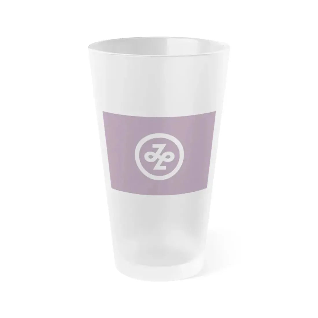 Flag of Minato Tokyo Japan - Frosted Pint Glass 16oz 16oz Frosted - Go Mug Yourself