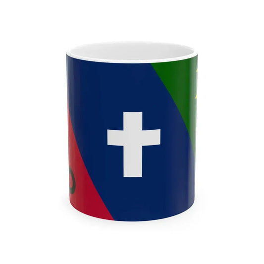 Flag of Mindanao Alexander Noble 1990 (Philippines) White Coffee Mug 11oz - Go Mug Yourself