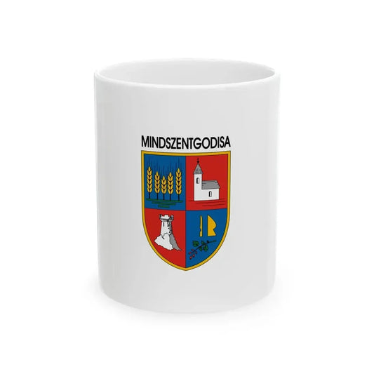 Flag of Mindszentgodisa (Hungary) White Coffee Mug 11oz - Go Mug Yourself