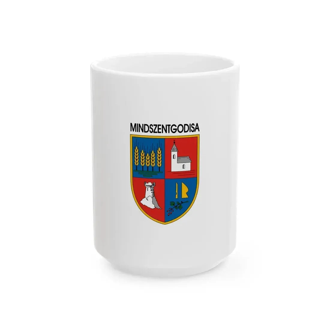 Flag of Mindszentgodisa (Hungary) White Coffee Mug 15oz - Go Mug Yourself