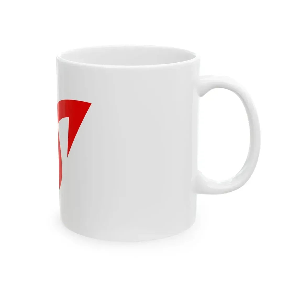 Flag of Mineyama Kyoto 1956-2004 (Japan) White Coffee Mug - Go Mug Yourself