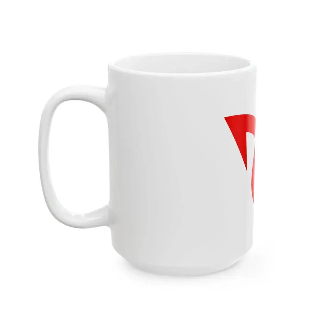 Flag of Mineyama Kyoto 1956-2004 (Japan) White Coffee Mug - Go Mug Yourself