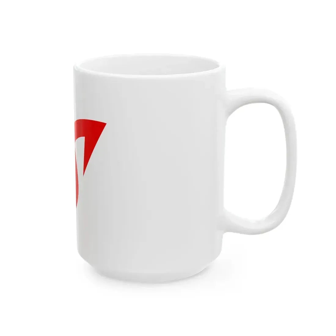 Flag of Mineyama Kyoto 1956-2004 (Japan) White Coffee Mug - Go Mug Yourself