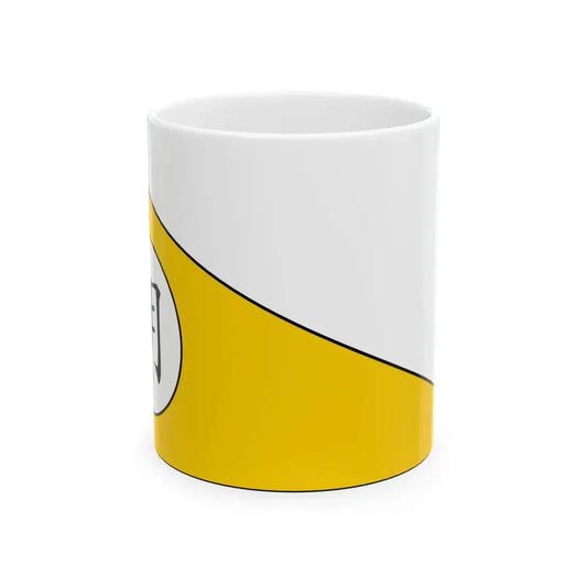 Flag of Ming Dynasty fictitious (China) White Coffee Mug 11oz - Go Mug Yourself