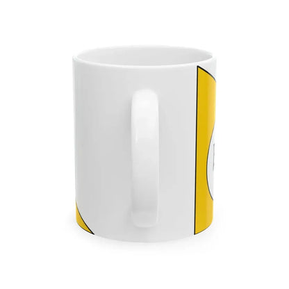 Flag of Ming Dynasty fictitious (China) White Coffee Mug - Go Mug Yourself