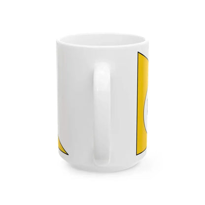 Flag of Ming Dynasty fictitious (China) White Coffee Mug - Go Mug Yourself