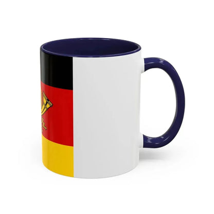 Flag of Minister of Deutsche Bundespost Germany - Accent Coffee Mug - Go Mug Yourself