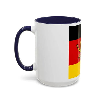 Flag of Minister of Deutsche Bundespost Germany - Accent Coffee Mug - Go Mug Yourself