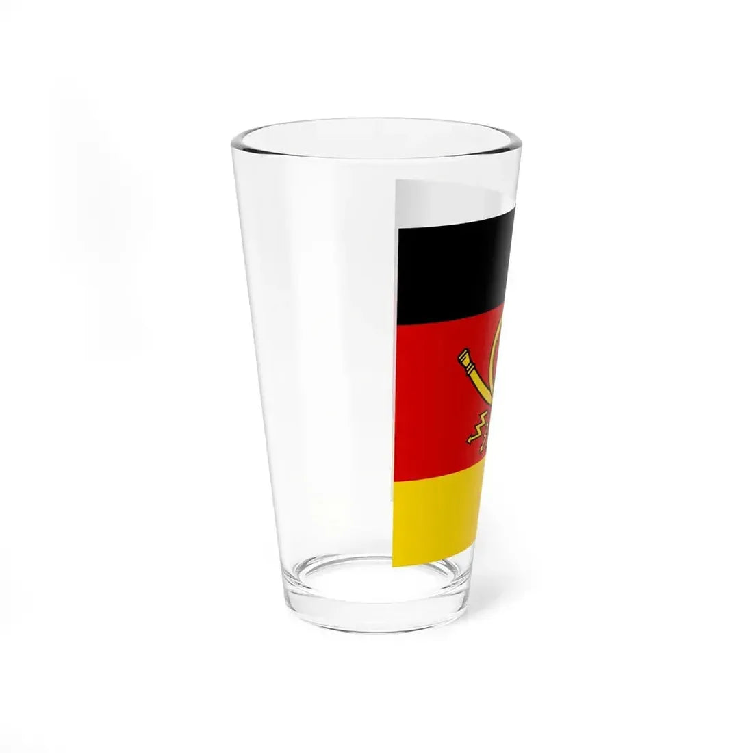Flag of Minister of Deutsche Bundespost Germany - Pint Glass 16oz - Go Mug Yourself