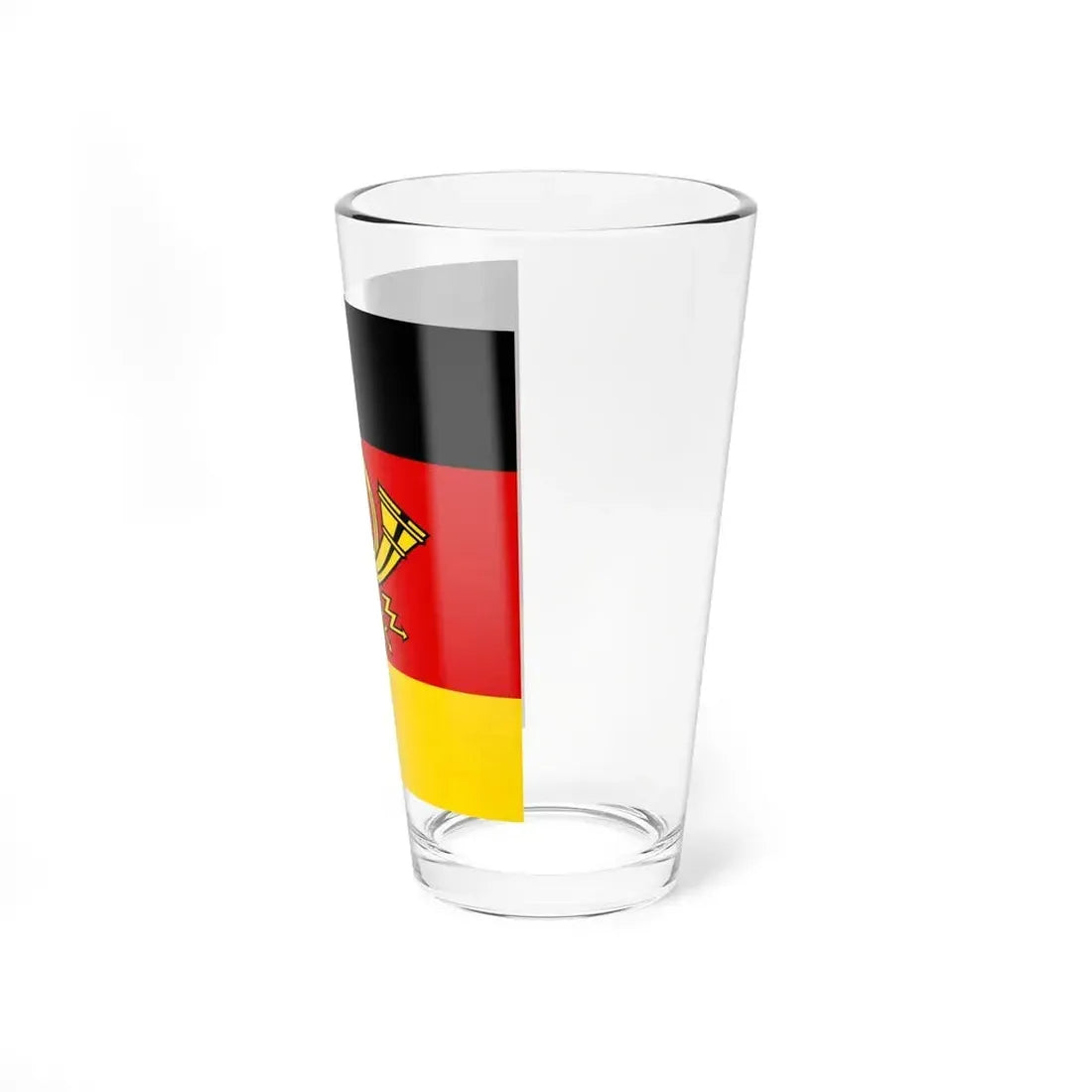 Flag of Minister of Deutsche Bundespost Germany - Pint Glass 16oz - Go Mug Yourself