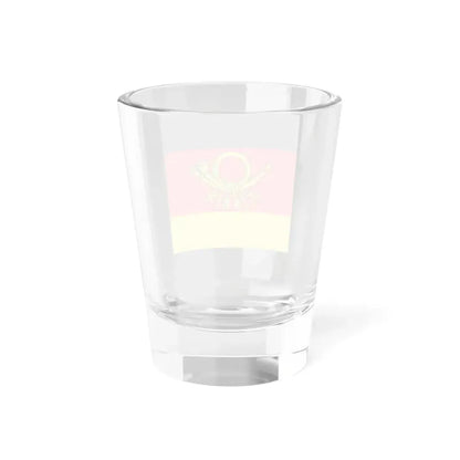 Flag of Minister of Deutsche Bundespost Germany - Shot Glass 1.5oz - Go Mug Yourself