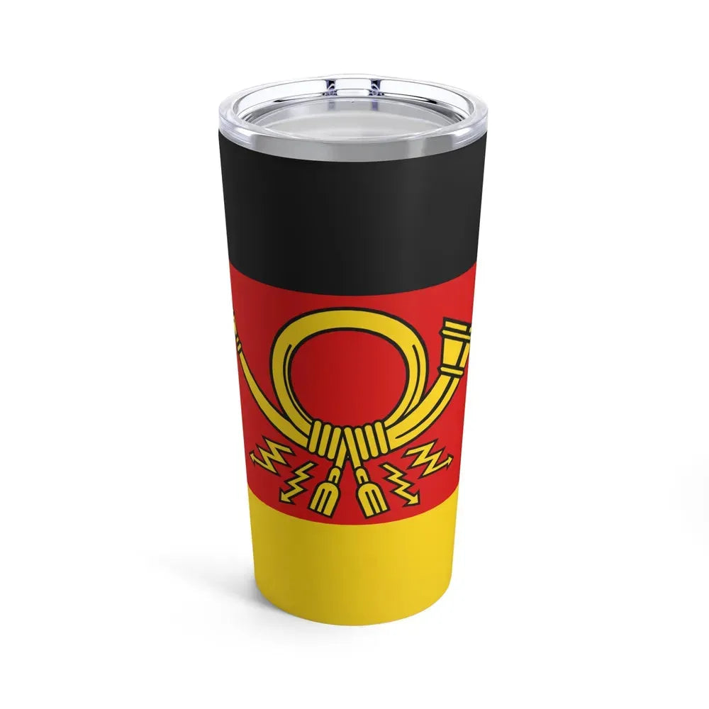 Flag of Minister of Deutsche Bundespost Germany - Tumbler 20oz 20oz - Go Mug Yourself