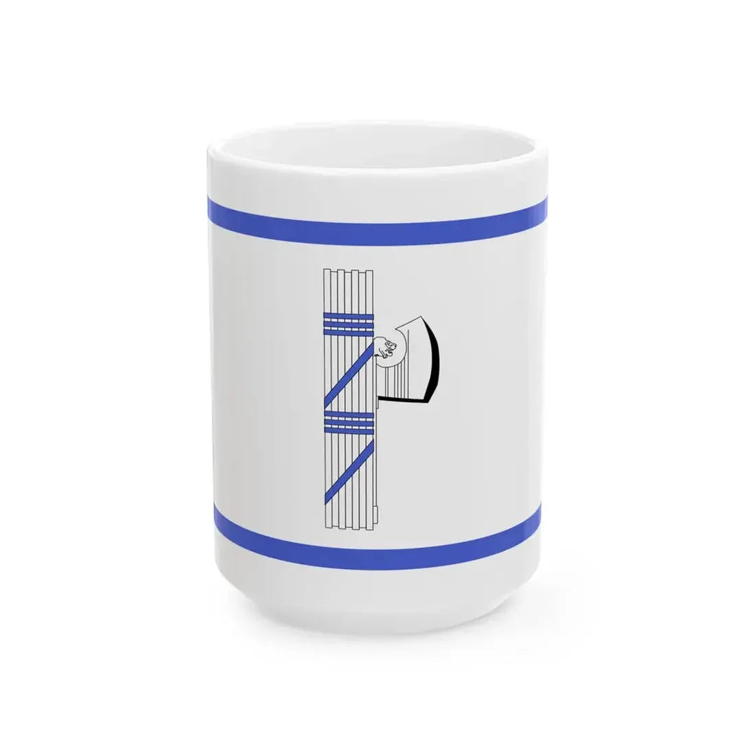 Flag of Minister of Italy 1927-1943 (Italy) White Coffee Mug 15oz - Go Mug Yourself