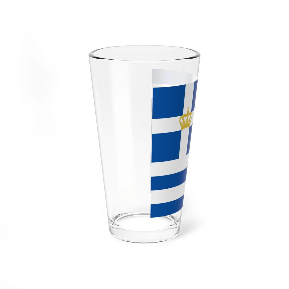 Flag of Minister of Navy of Greece 1914-1924 (Greece) Pint Glass 16oz - Go Mug Yourself