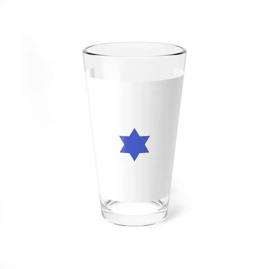 Flag of minister resident of the Kingdom of Italy (Italy) Pint Glass 16oz 16oz - Go Mug Yourself