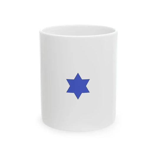 Flag of minister resident of the Kingdom of Italy (Italy) White Coffee Mug 11oz - Go Mug Yourself