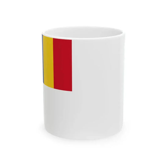 Flag of Ministers of Romania early 1990s (Oman) White Coffee Mug 11oz - Go Mug Yourself