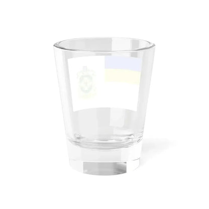 Flag of Ministry of Healthcare of Ukraine (Ukraine) Shot Glass 1.5oz - Go Mug Yourself