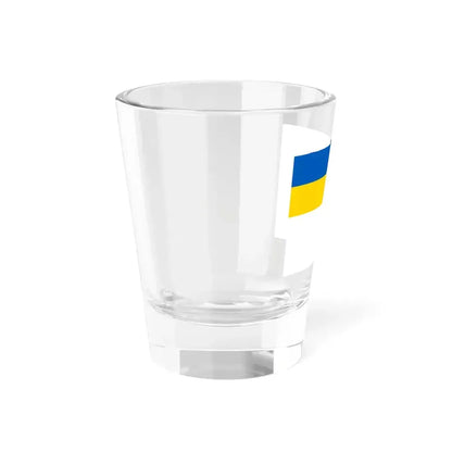 Flag of Ministry of Healthcare of Ukraine (Ukraine) Shot Glass 1.5oz - Go Mug Yourself