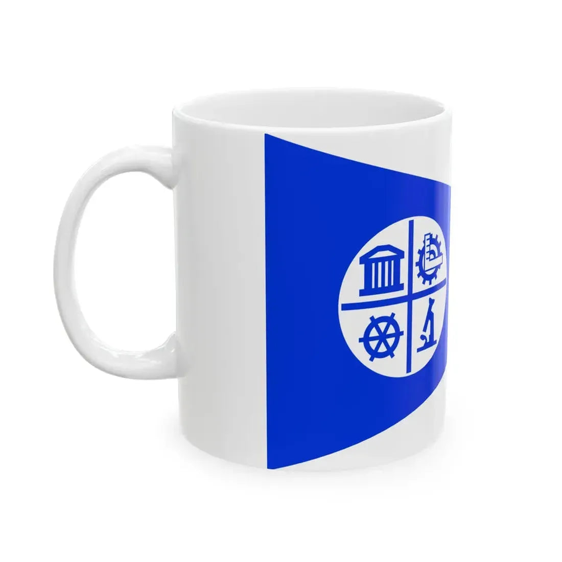 Flag of Minneapolis (United States) White Coffee Mug - Go Mug Yourself