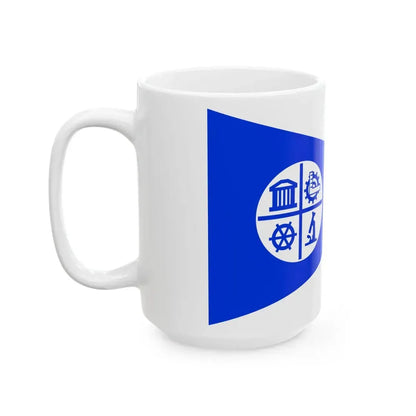 Flag of Minneapolis (United States) White Coffee Mug - Go Mug Yourself