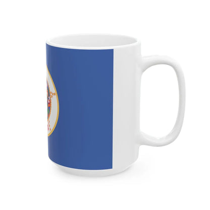 Flag of Minnesota 1983-2024 (United States) White Coffee Mug - Go Mug Yourself
