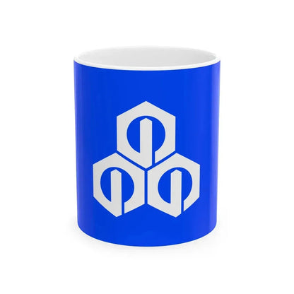 Flag of Mino Gifu (Japan) White Coffee Mug 11oz - Go Mug Yourself