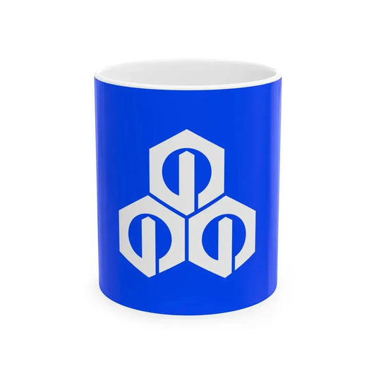 Flag of Mino Gifu (Japan) White Coffee Mug 11oz - Go Mug Yourself