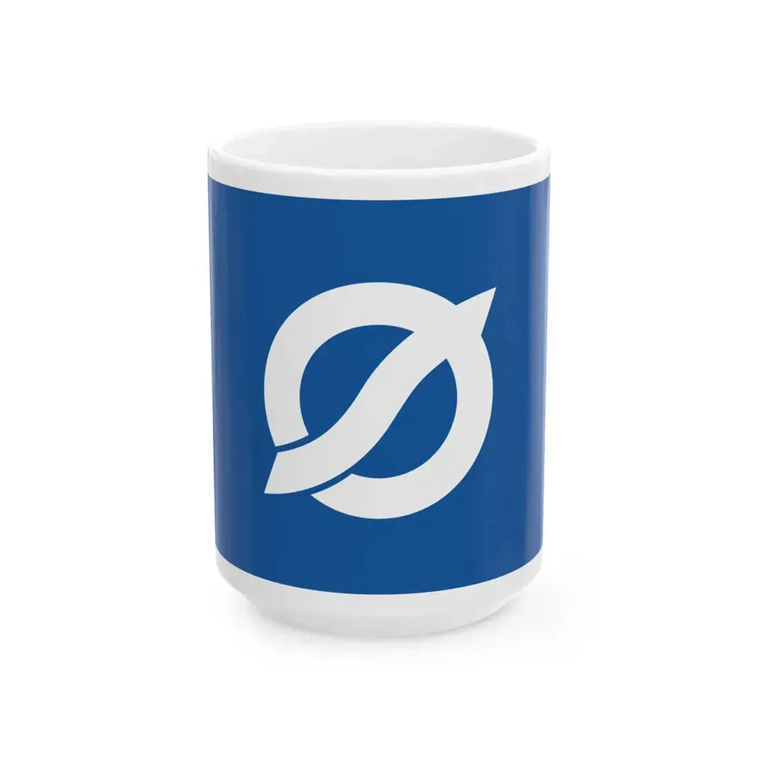 Flag of Minokamo Gifu (Japan) White Coffee Mug 15oz - Go Mug Yourself