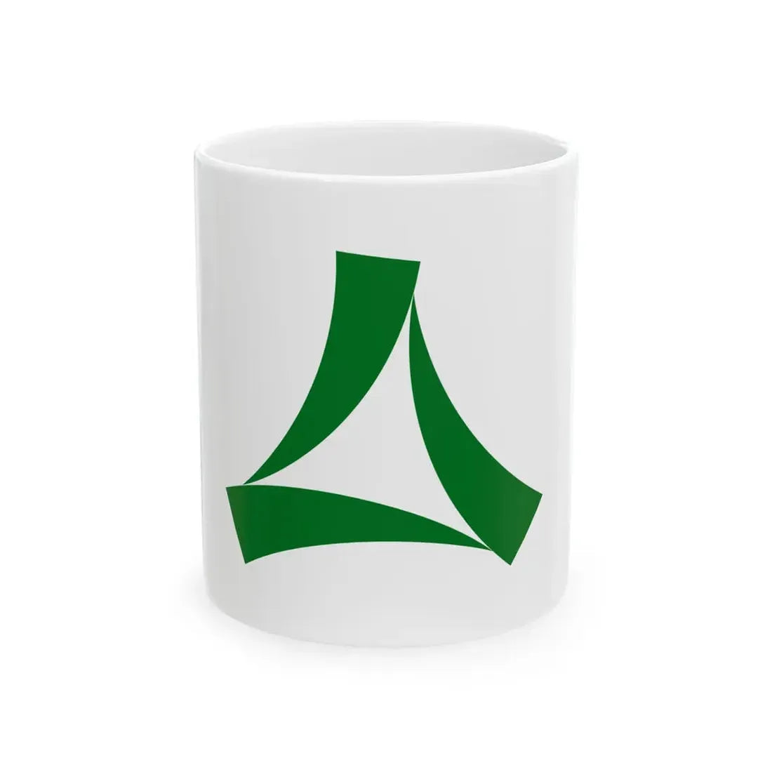 Flag of Minoo Osaka (Japan) White Coffee Mug 11oz - Go Mug Yourself