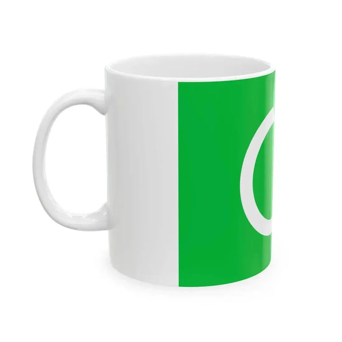 Flag of Minowa Nagano normal (Japan) White Coffee Mug - Go Mug Yourself