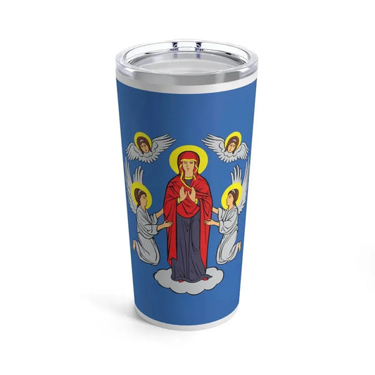 Flag of Minsk  Miensk Russia - Tumbler 20oz 20oz - Go Mug Yourself