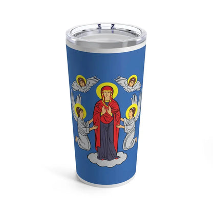 Flag of Minsk  Miensk Russia - Tumbler 20oz 20oz - Go Mug Yourself