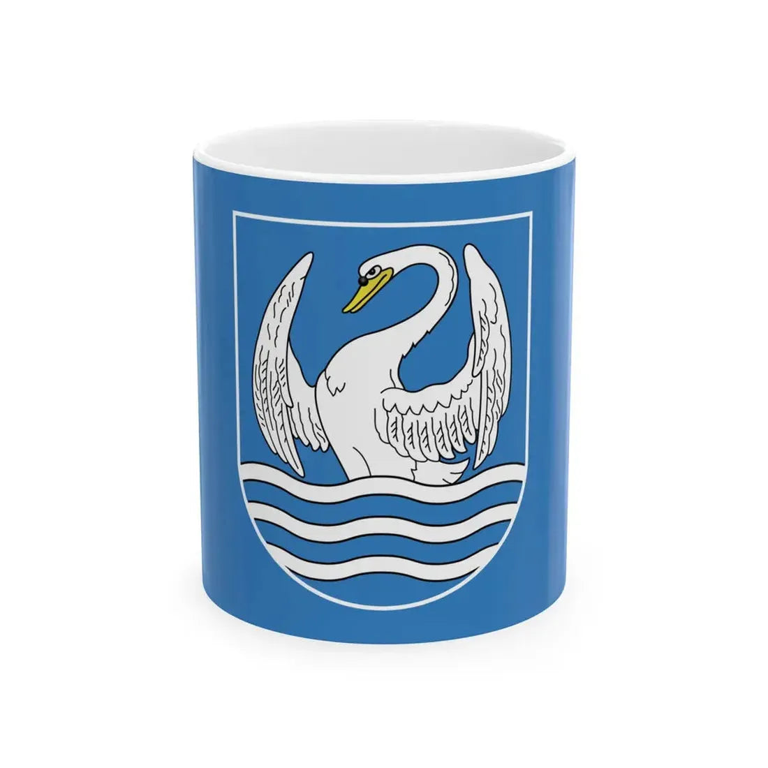 Flag of Miory (Belarus) White Coffee Mug 11oz - Go Mug Yourself