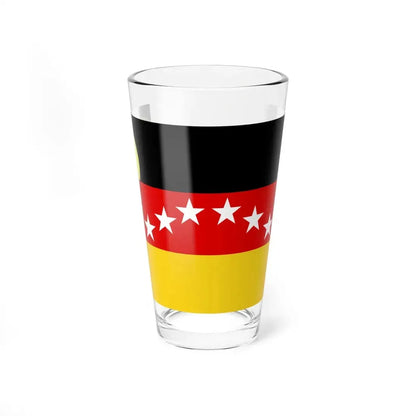 Flag of Miranda state (Iran) Pint Glass 16oz 16oz - Go Mug Yourself