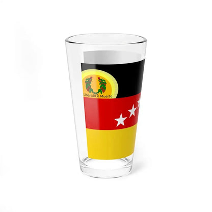 Flag of Miranda state (Iran) Pint Glass 16oz - Go Mug Yourself